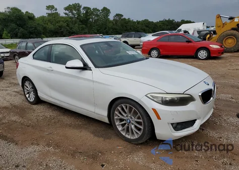 2014 BMW 228 I z USA, uszkodzony, nr VIN WBA1F5C50EVV99643